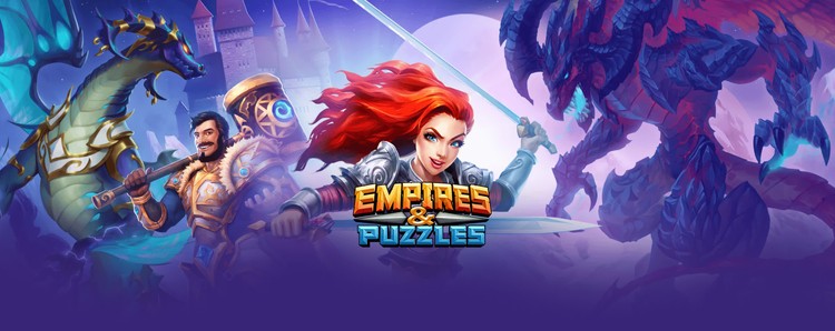 Empires & Puzzles | Small Gaint Games Hero Banner